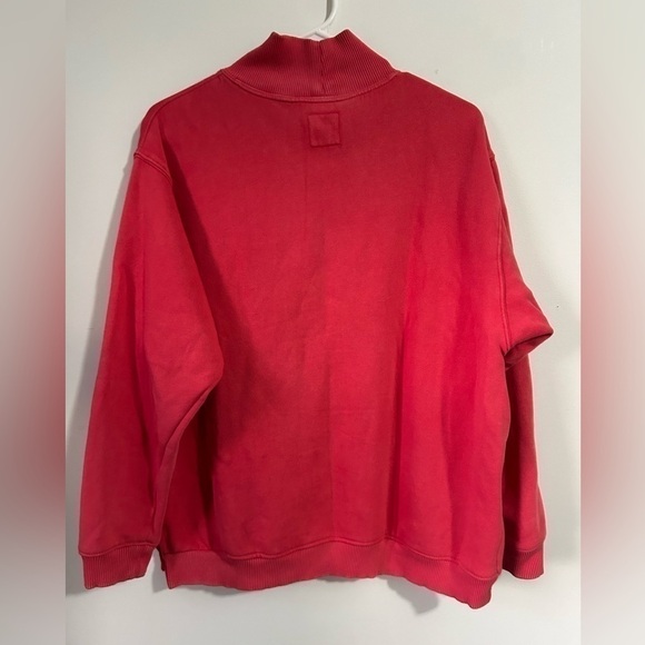 Aerie Red  Cowlneck Crewneck - Picture 2 of 3
